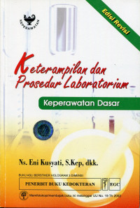 Image of Keterampilan dan Prosedur Laboratorium Keperawatan Dasar